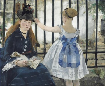 Édouard Manet Painting - Ferrocarril Eduard Manet